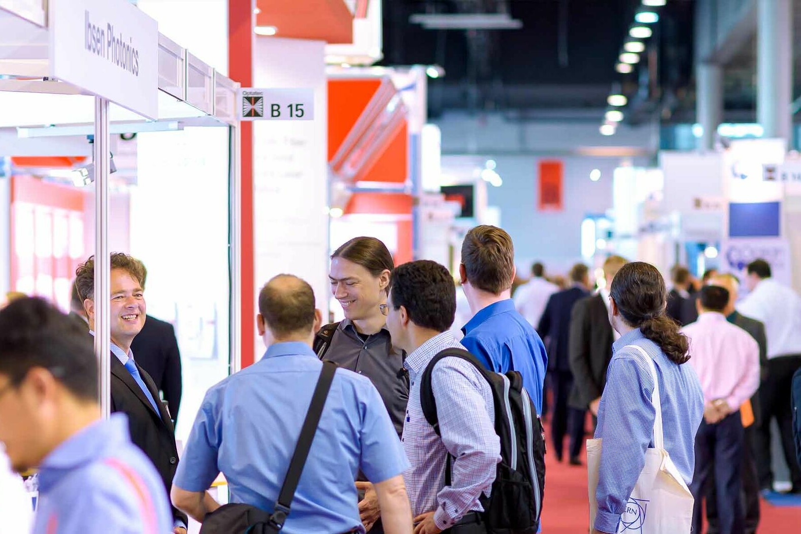 Besucher der Optatec