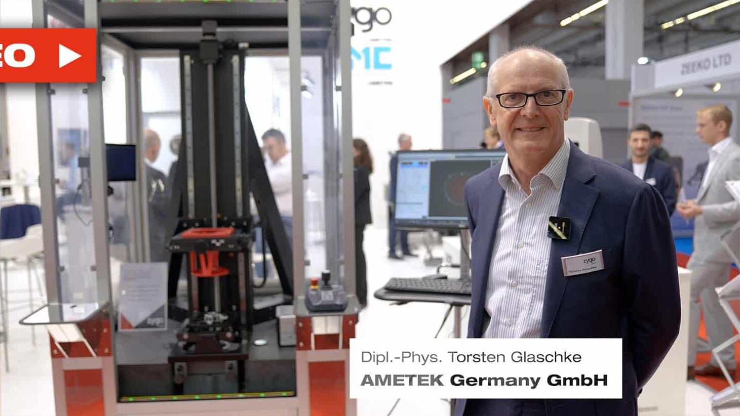 Optatec Internationale Fachmesse für optische Technologien, Komponenten und Systeme Optatec 2023 HD Aussteller ZYGO AMETEK 01 Website uai