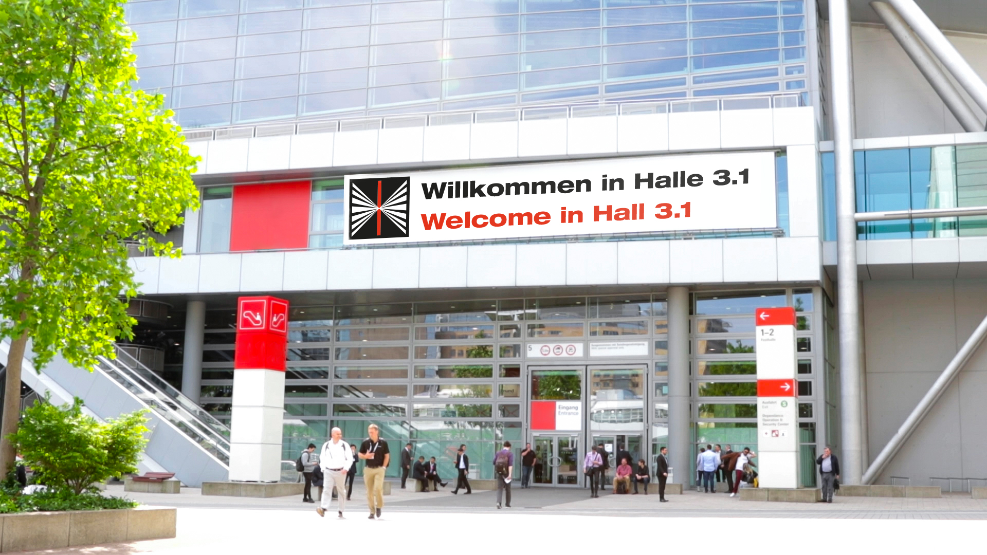 Optatec Internationale Fachmesse für optische Technologien, Komponenten und Systeme Optatec Eingang Frankfurt Welcome 2024