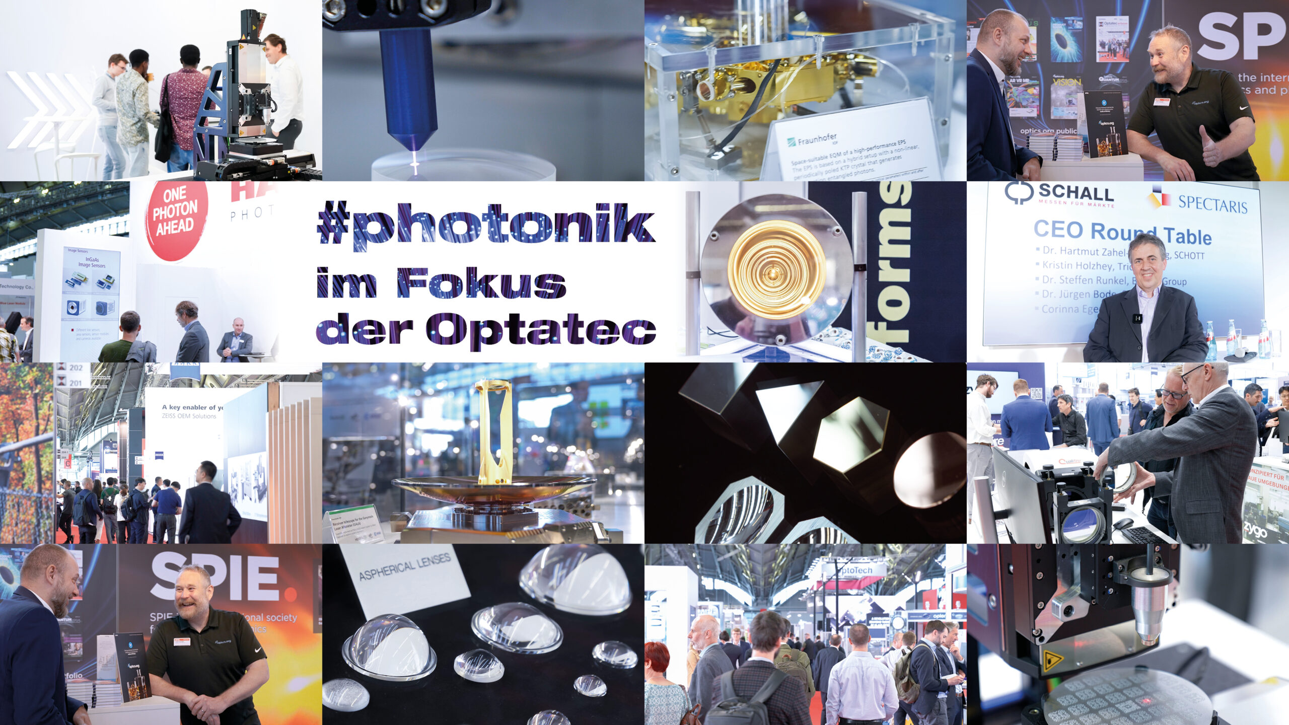Optatec Internationale Fachmesse für optische Technologien, Komponenten und Systeme PM Optatec Photonic im Fokus DE scaled